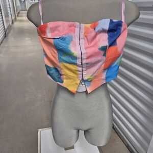 Princess Polly Pink Strapless Top